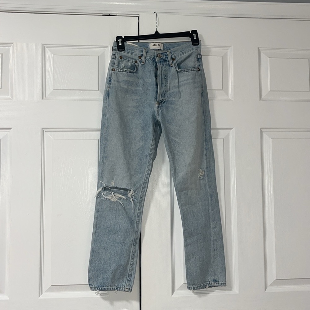 agolde wide leg jeans